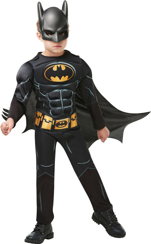 Kostymer - Batman Black Core - - 9-10 år (134-140) - Kostymer