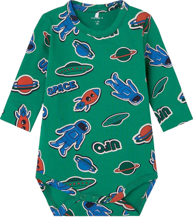 Body L/æ - NbmLasse - Fir - - 56 - Langermet Body