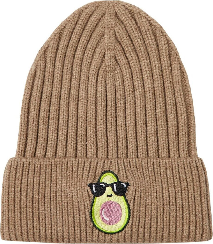 Lue - Strikk - NknMiki - Sølv Mink - - 52-53 cm - Lue