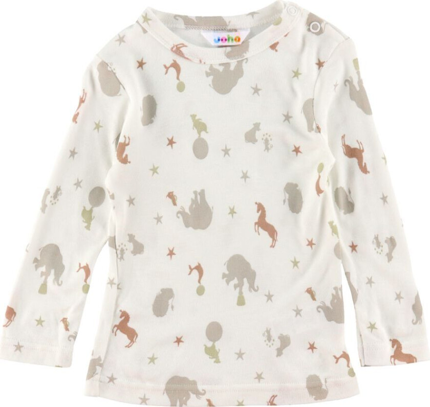 Genser - Hvit m. Trykk - - 60 - Genser