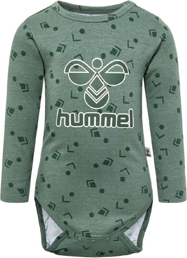 Body I/e - hmlGreer - Laurbærkrans - - 56 - Langermet Body