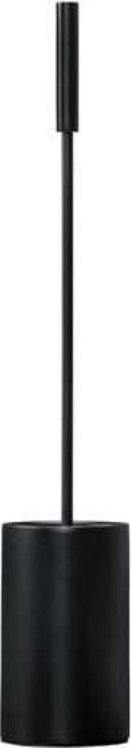 Box Toalettbørste - Gulvstående Svart Matt