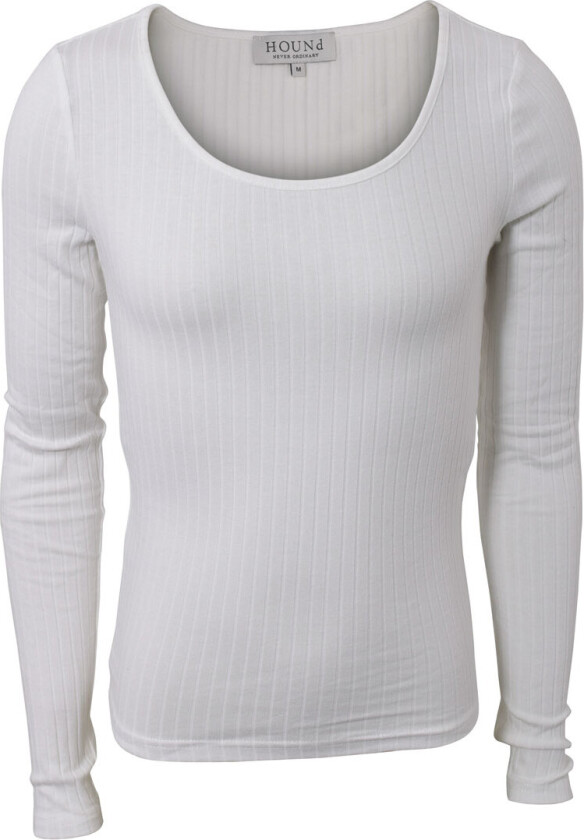 Genser - Rib - Off White - - 8 år (128) - Genser