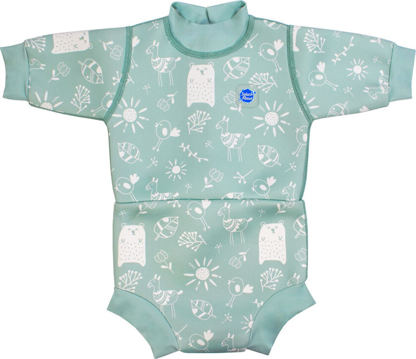 Våtdrakt - Happy Nappy - UV50+ - Sunny Bear - - 6-12 md - Våtdrakt