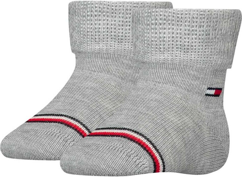 Sokker - 2-pack - Light Grey - - 19/22 - Sokker