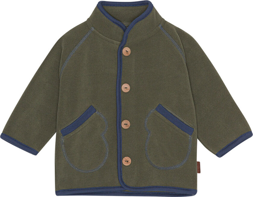 Fleecejakke - Uli - Dusty Green - - 74 - Fleecejakke