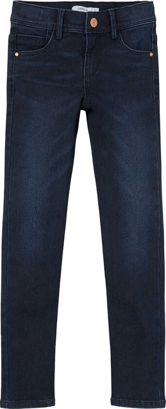 Jeans - NkfPolly Noos - Dark Blue Denim - - 4 år (104) - Jeans