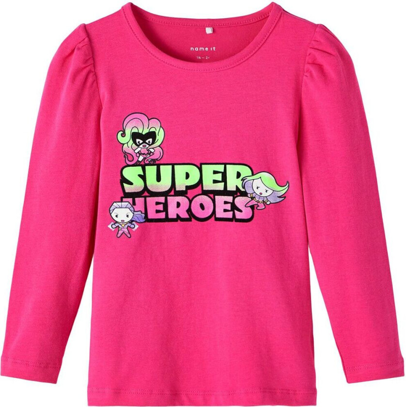 Genser - NmfFatima Marvel - Pink Yarrow - - 1½ år (86) - Genser