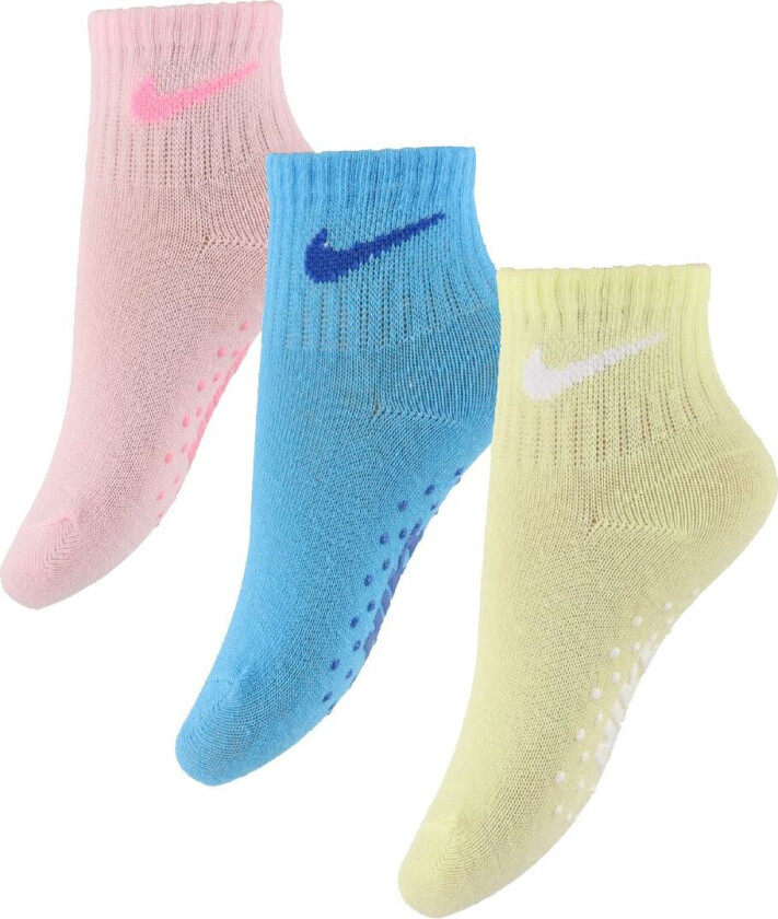 Sokker - 3-pack - Lyserød/Blå/Gul - - 15 - Sokker