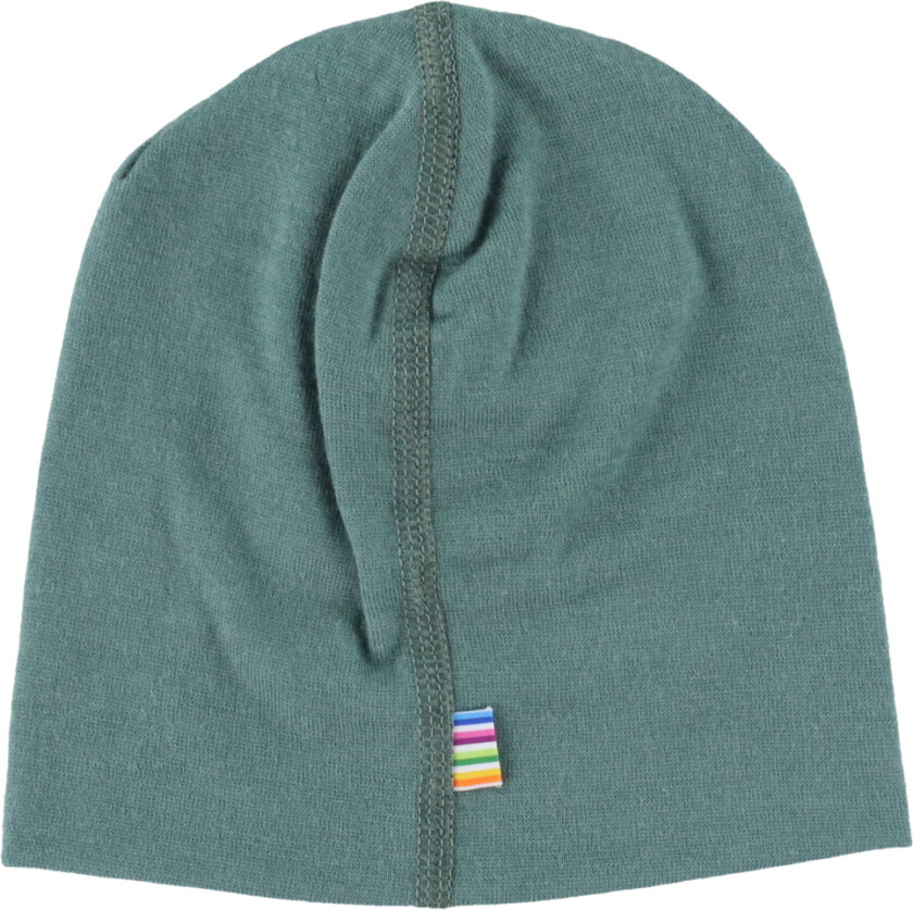 Lue - Ull - 2-lags - Mørk Grønn - - 41 cm - Lue