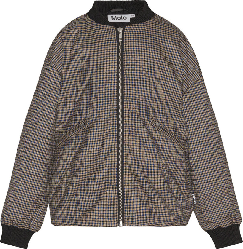 Jakke - Mann - Sand Blue Sjekk - - 10 år (140) - Vinterjakke