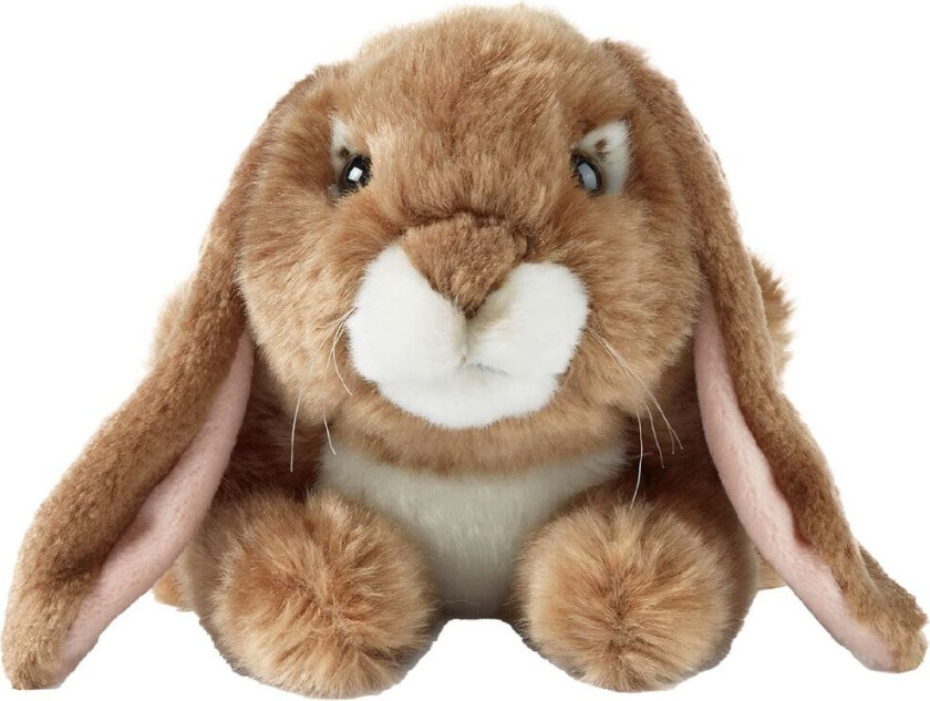 Kosedyr - 24x15 cm - Kanin - Brun - - OneSize - Kosedyr