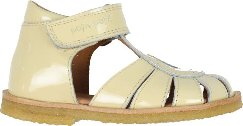Sandaler - Gnisåle - Light Yellow Patent - - 26 - Sandals