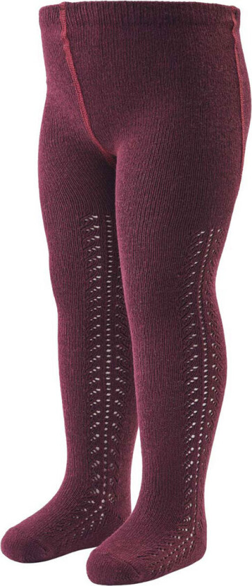 Strømpebukser - Lace - Fig m. Hullmønster - - 80/86 - Strømpebukser