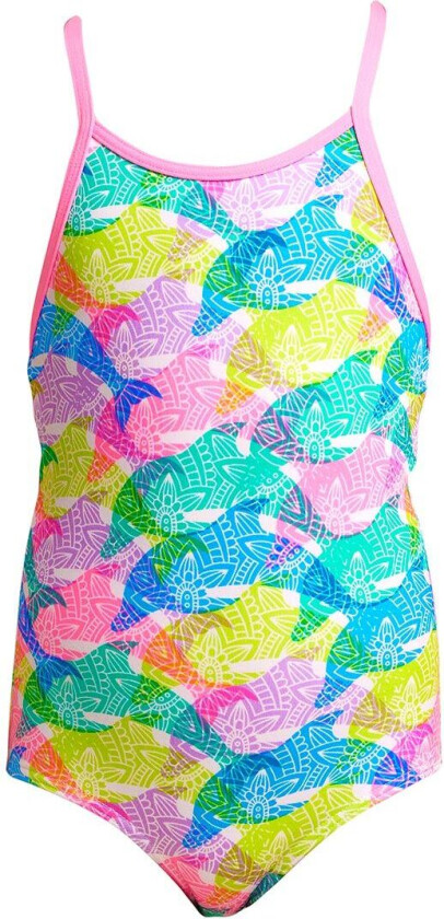 Badedrakt - UV50+ - Trykt One - Del Pastel Porpie - - 1½ år (86) - Badetøy