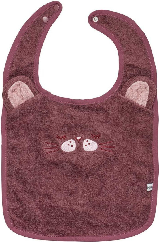 Pippi Smekke - Frotté - Rose Brown m. Kat - Pippi Baby - OneSize - Smekke