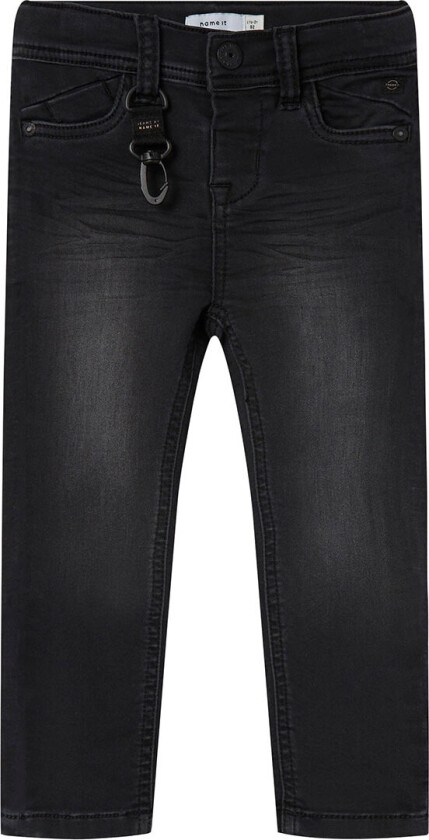 Jeans - Noos - NmmTheo - Black Denim - - 5 år (110) - Jeans