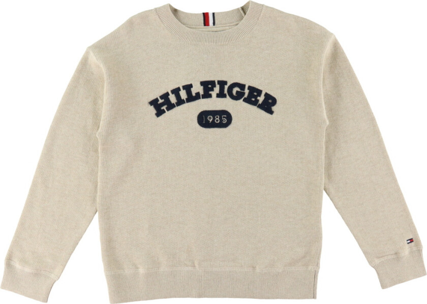 Genser - Strikk - Terry Strikk - Cashmere Krem - - 8 år (128) - Genser