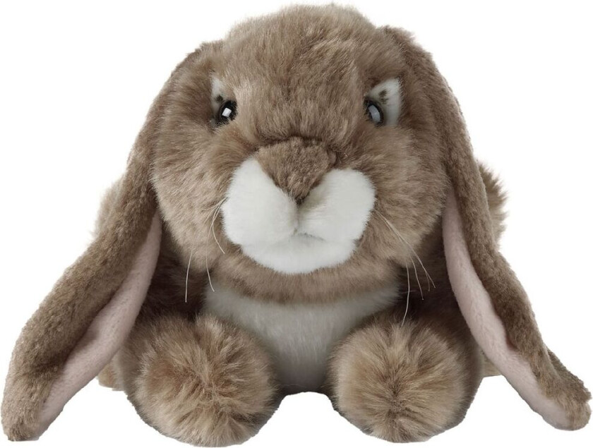 Kosedyr - 27x16 cm - Kanin - Brun - - OneSize - Kosedyr
