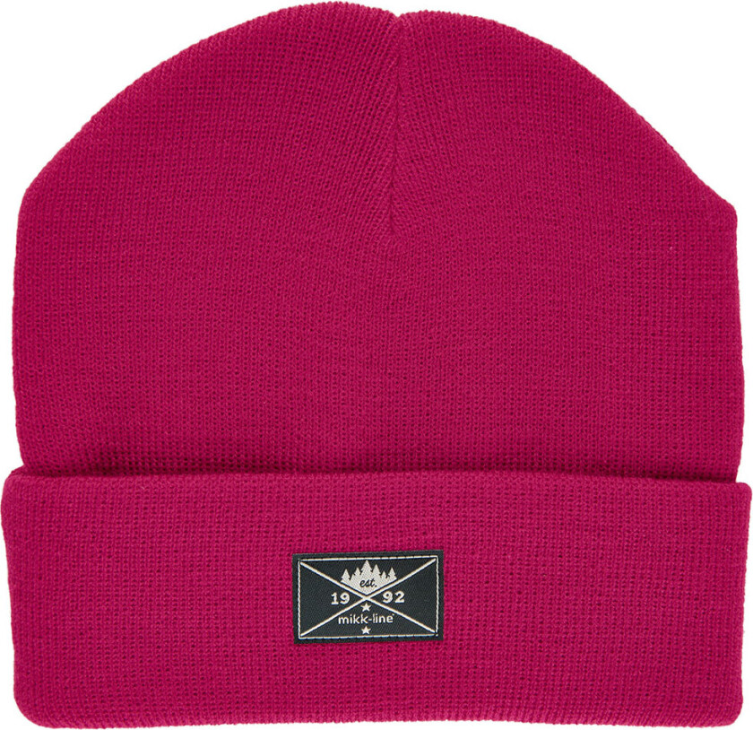 Lue - Strikk - Fuchsia Utg - - 5-6 år (110-116) - Lue
