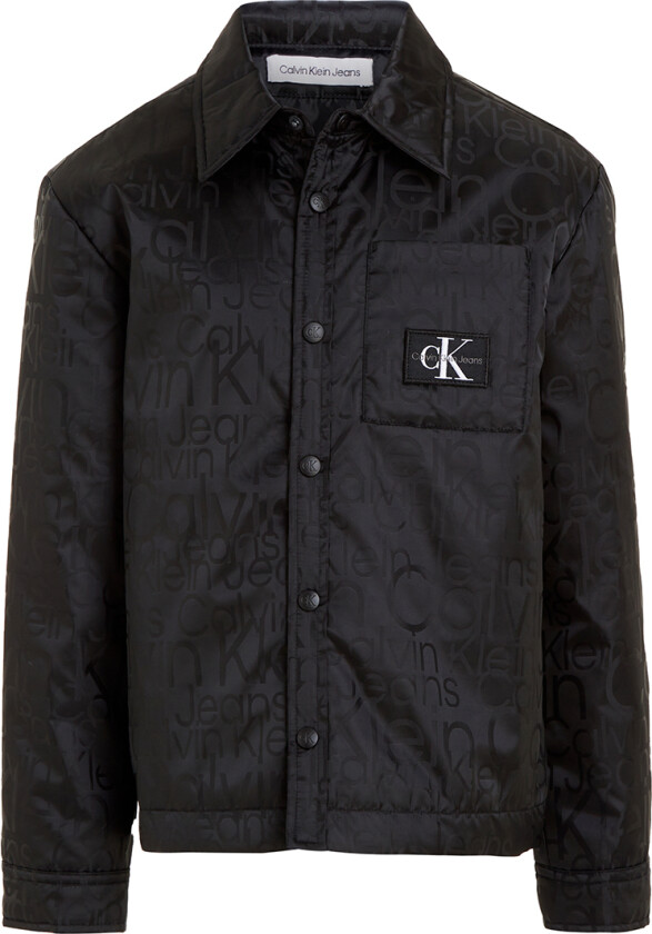 Jakke - Svart m. Logoer - - 8 år (128) - Vinterjakke