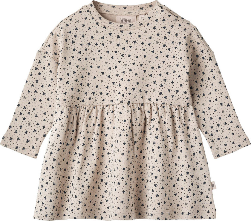 Kjole - Emmy - Soft Beige Clover - - 74 - Kjole