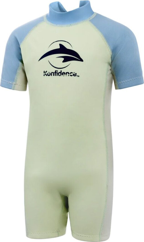 Badedrakt - UV50+ - Blå/Grønn/Grå - - 2-3 år (92-98) - Badetøy