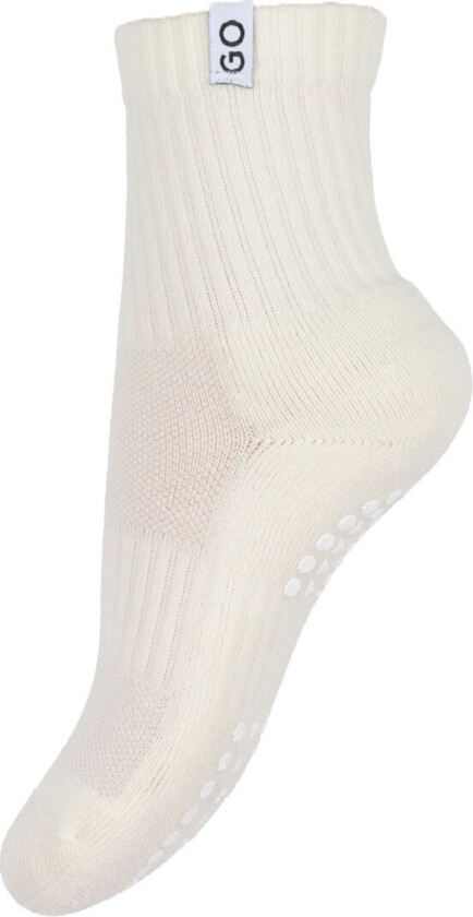 Sokker med Antiskli - Off White - - 35/38 - Sokker