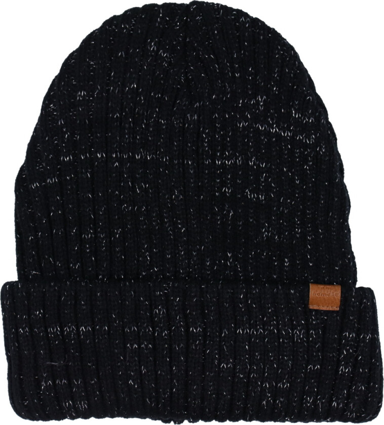 Lue - Strikk - NkfMilan - Black - Glitter - - 52-53 cm - Lue