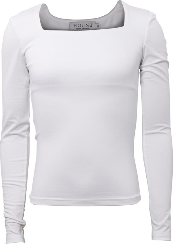 Genser L/æ - Basic Topp - White - - 18 år (188) - Genser