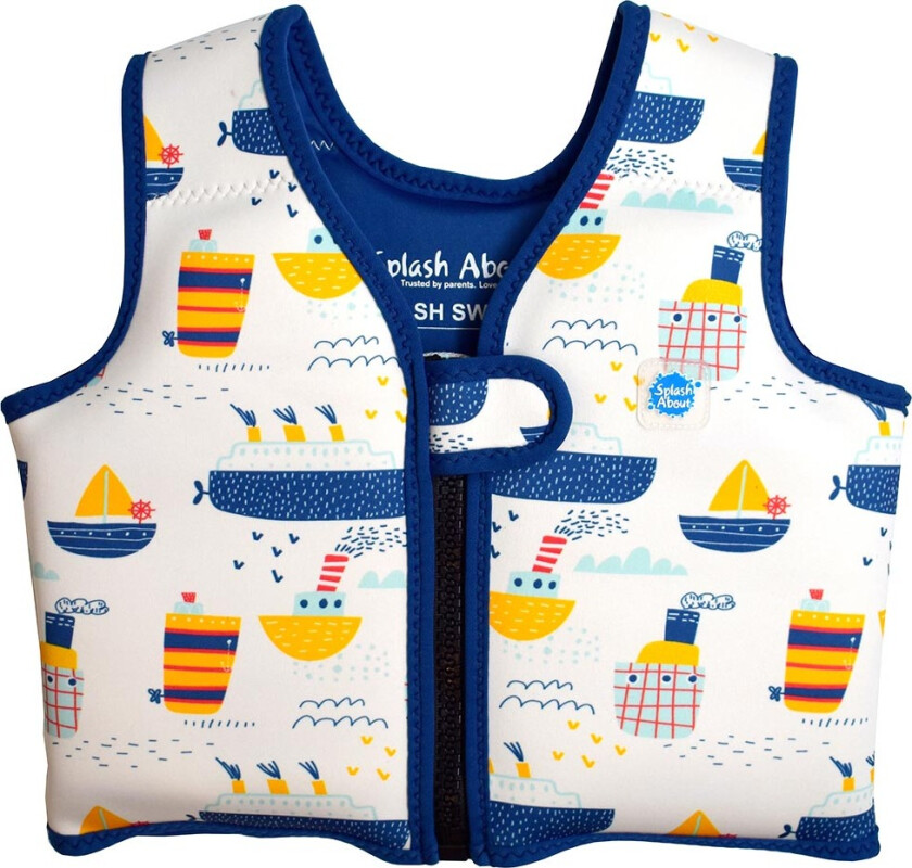 Svømmevest - Gå Splash - Taubåt - - 4-6 år (104-116) - Svømmevest