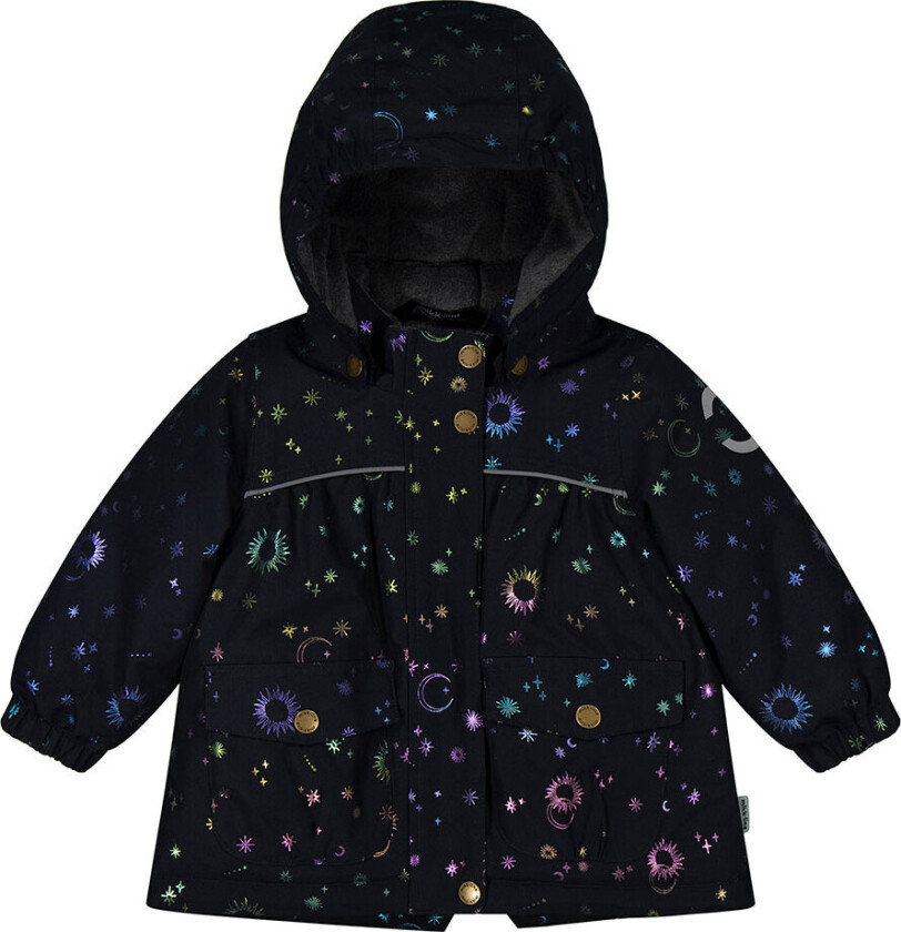 Vinterjakke - Resirkulert - Dark Navy m. Trykk - - 2 år (92) - Vinterjakke