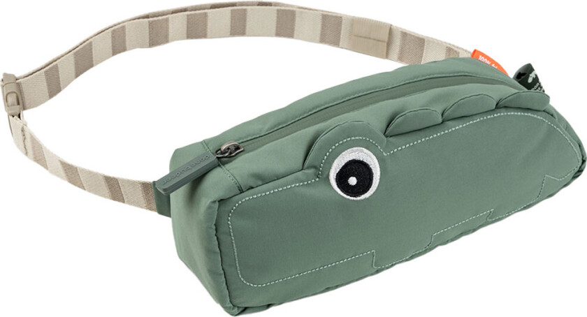 Skulderveske - Quiltet Cross-Over Kids - Croco Gree - - OneSize - Skulderveske