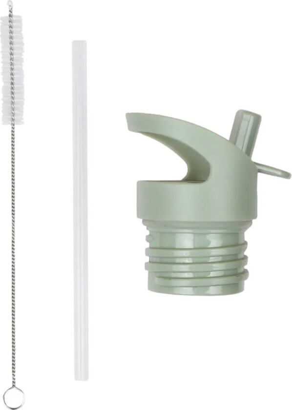 Drikkeflaske Sett - Lokk/Sugerør/Børste - - OneSize - Drikkeflaske