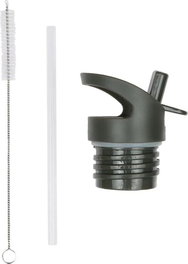 Drikkeflaske Sett - Lokk/Sugerør/Børste - - OneSize - Drikkeflaske