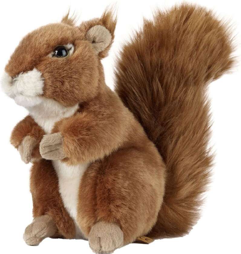 Kosedyr - 17x15 cm - Ekorn Large - Brun - - OneSize - Kosedyr