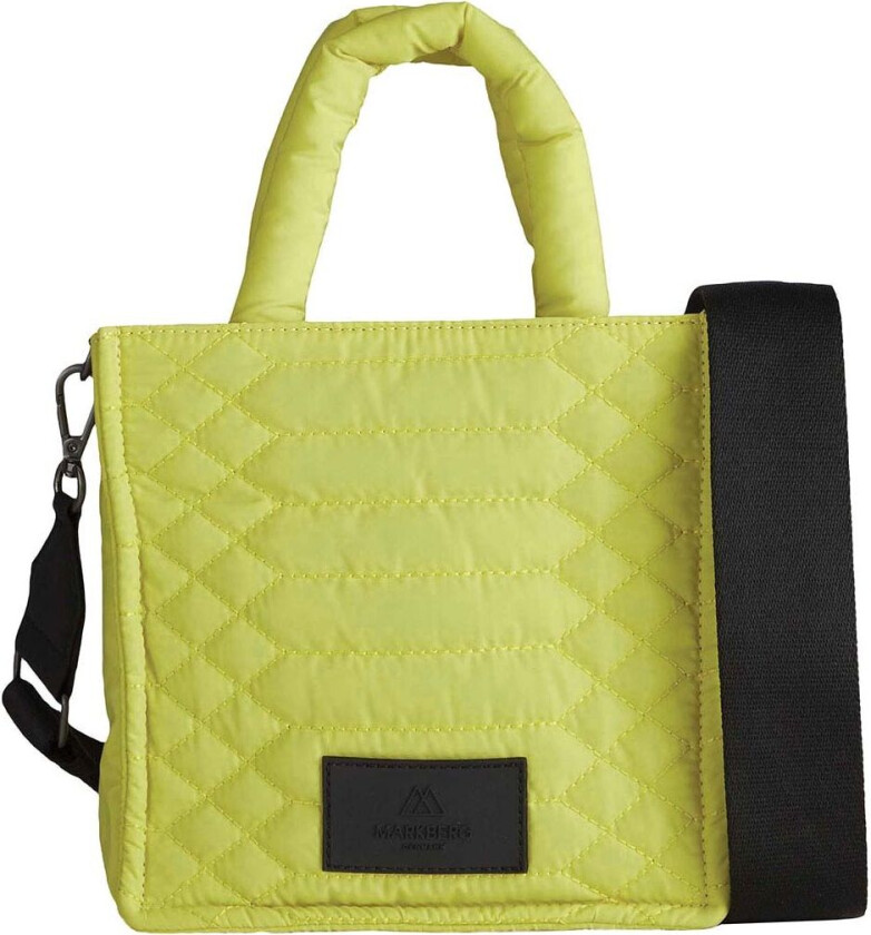Veske - VikaMBG Mini Bag Snake Quilt - Elektrisk Yellow - - OneSize - Skulderveske