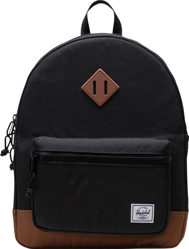 Ryggsekk - Heritage Youth - EcoSystem - Svart/Saddle Br - - OneSize - Ryggsekk