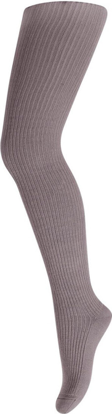 Strømpebukser - Ull - Rib - Marley - Dark Purple Dove - - 80 - Strømpebukser