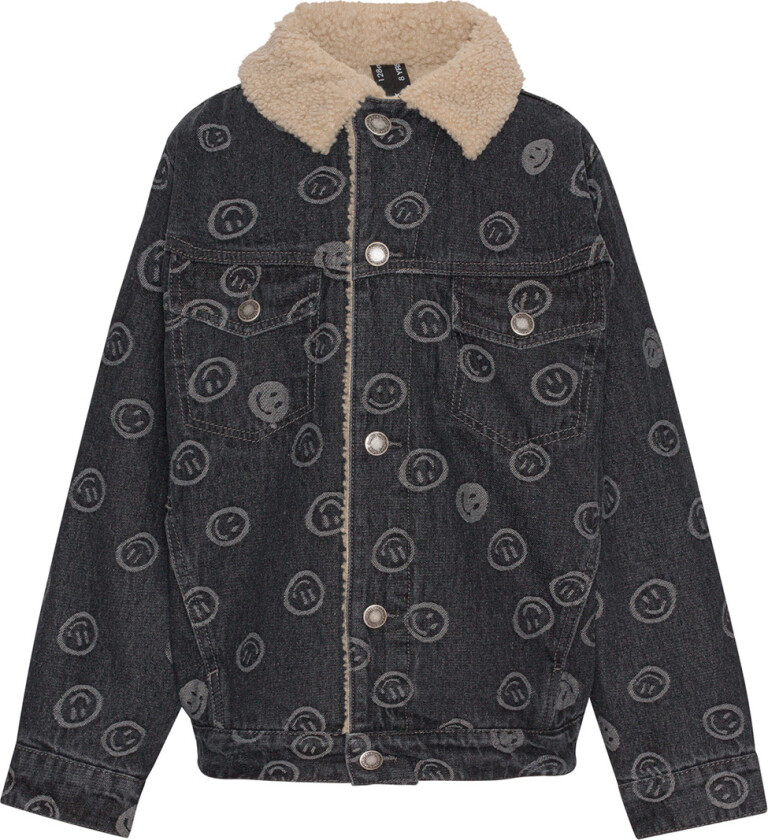 Denimjakke - Hiro - Lykke Black - - 12 år (152) - Vinterjakke