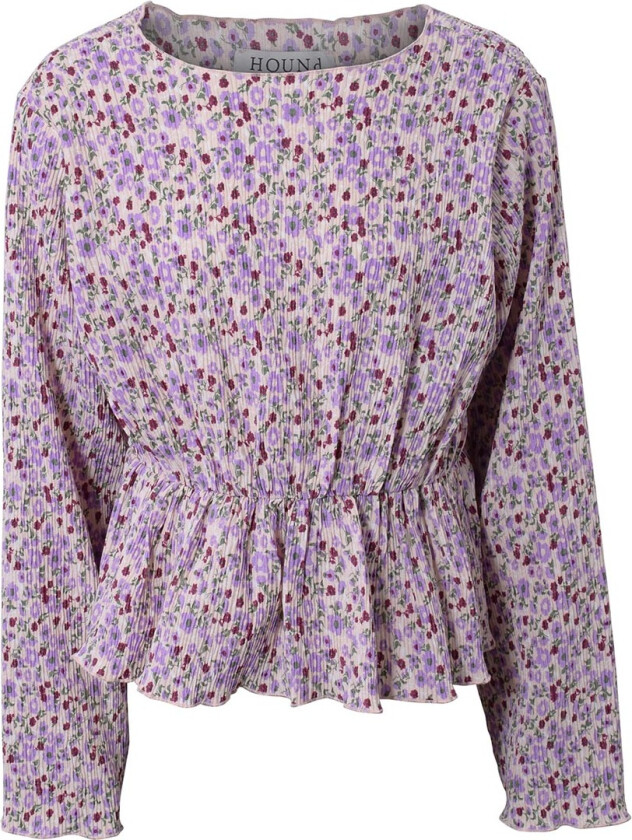 Genser - Plissert - Flower Print - - 16 år (176) - Genser