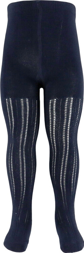 Strømpebukser - Pointelle - Dark Natt - - 6-7 år (116-122) - Strømpebukser