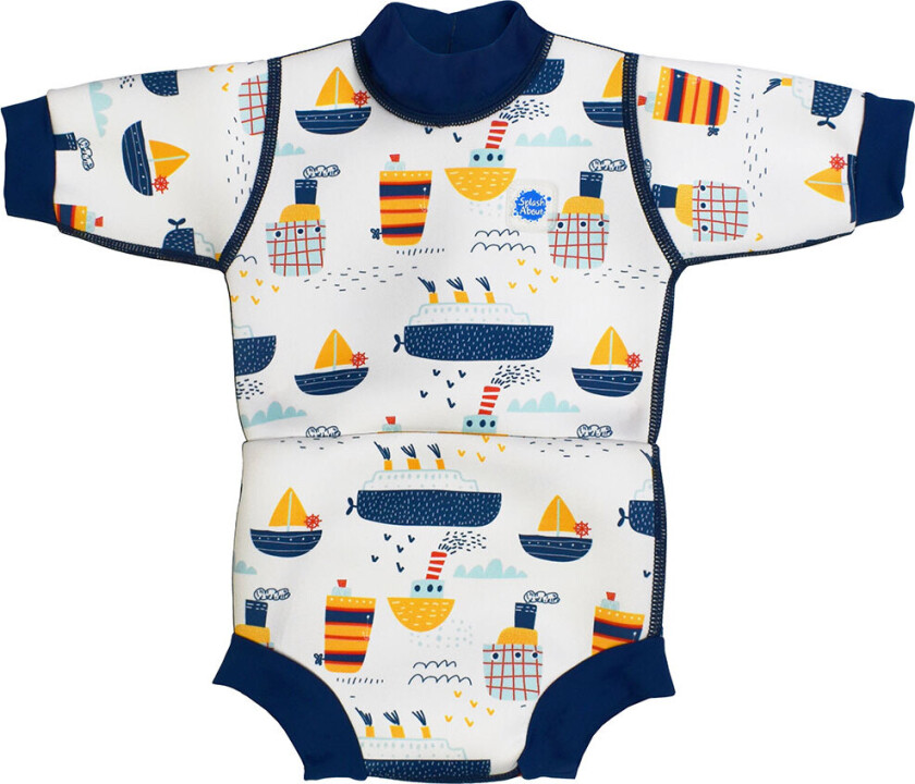 Våtdrakt - Happy Nappy - UV50+ - Taubåt - - 1-2 år (80-92) - Våtdrakt