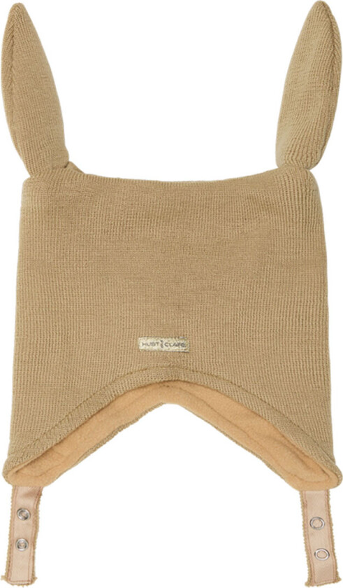 Lue - Ull/Polyester stoff - Freja - Sands - - 1-2 år (80-92) - Lue