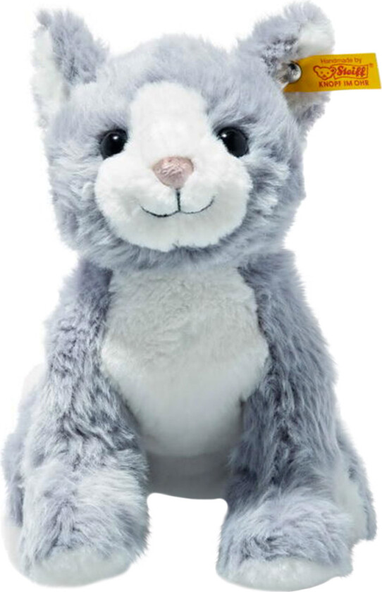 Kosedyr - 26 cm. - Cassie CAT - Ice Blue/White - - OneSize - Kosedyr