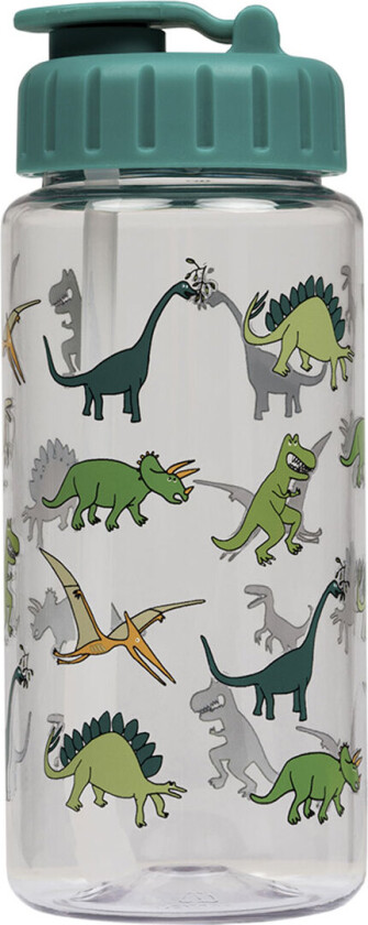 Drikkeflaske - 350 ml - Dinosaurer - - OneSize - Drikkeflaske
