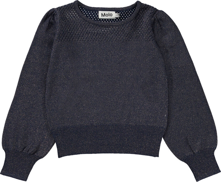 Genser - Strikk - Natur - Navy Himmel - - 5-6 år (110-116) - Genser