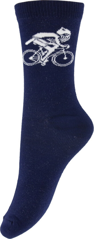 Sokker - DaneDanmark - Navy Sykling Viking - - 3-6 år (98-116) - Sokker