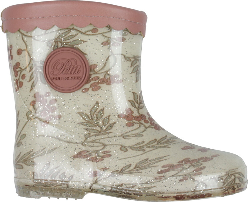 Petit by Sofie Schnoor Gummistøvler m. for - Antique White/Rosa - Sofie Schnoor - 34 - Gummistøvler