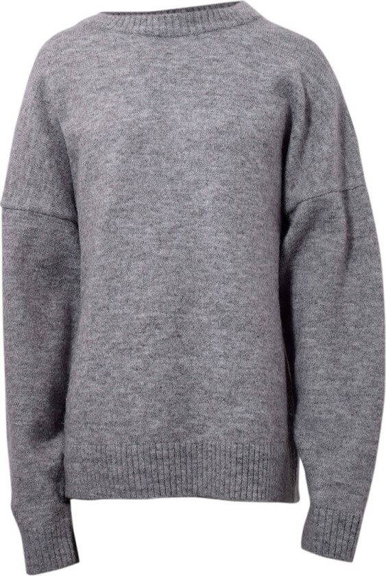 Genser - Strikk - Grå - - 8 år (128) - Genser